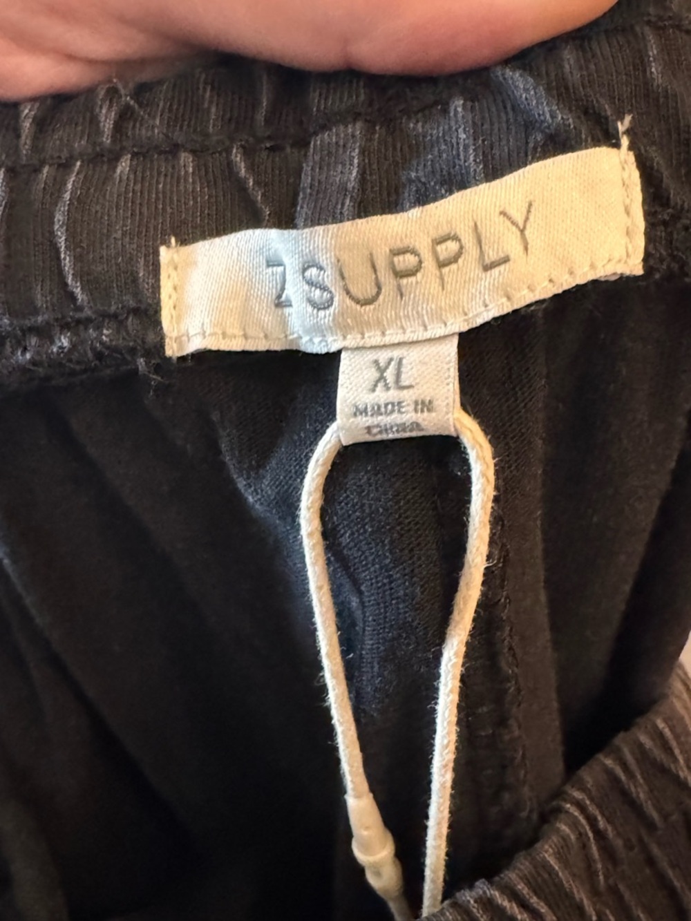 Z Supply Scout Jersey Pants Black - Picture 5 of 7